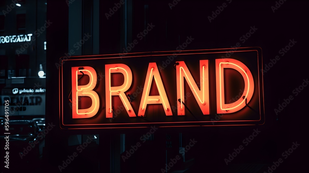 Brand neon Sign