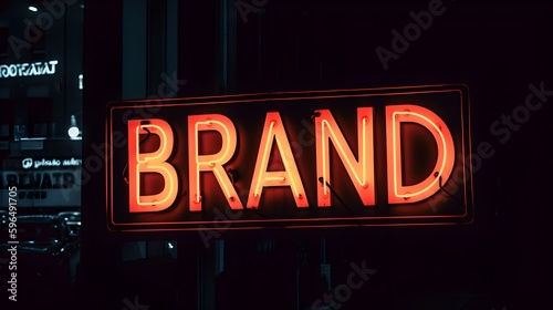 Brand neon Sign