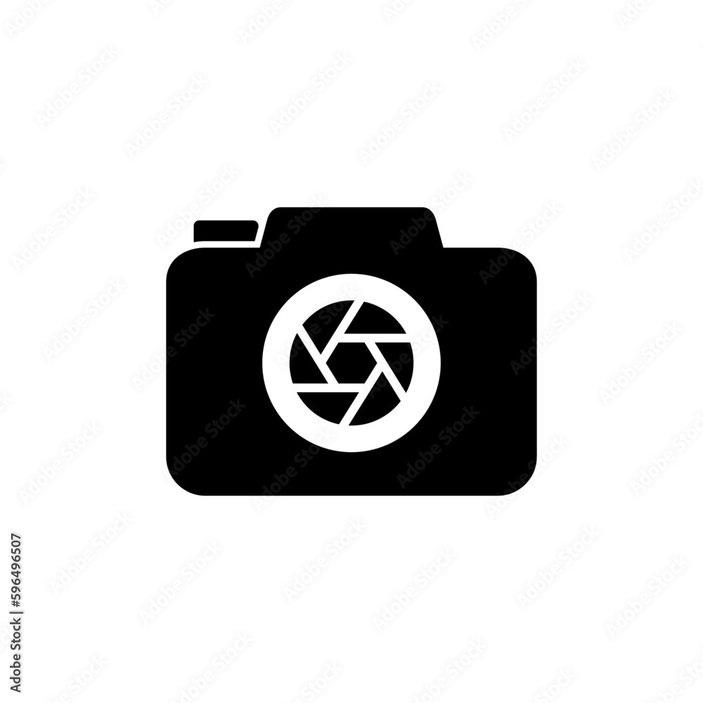 Camera Icon in trendy flat style isolated. Camera symbol web site design Camera Icon in trendy flat style isolated. Camera symbol web site design