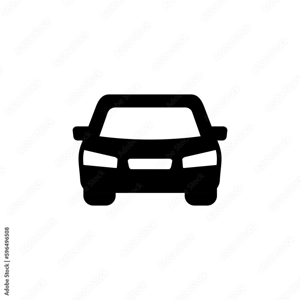 Car icon vector. Car sign. sedan