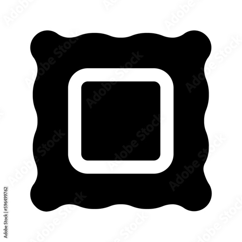 ravioli glyph icon