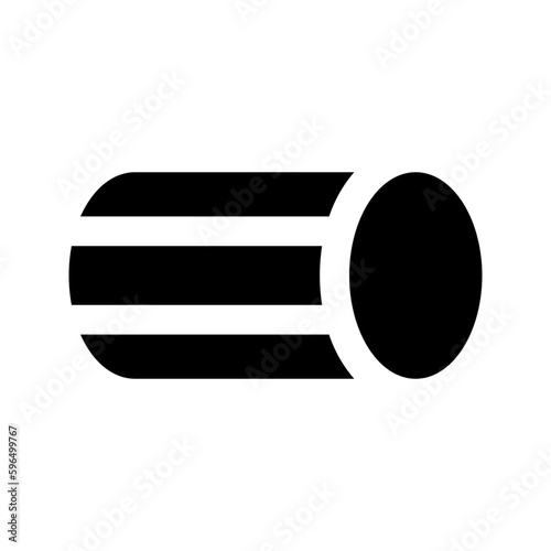 rigatoni glyph icon
