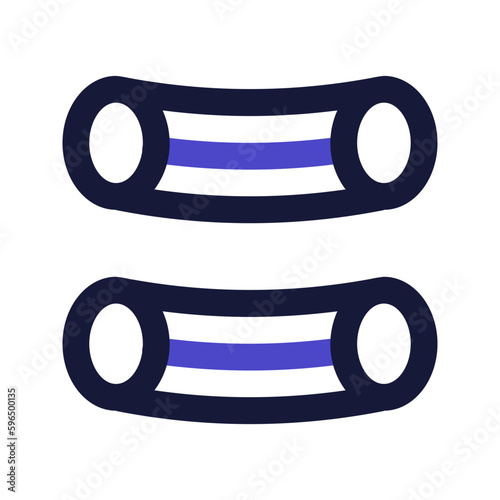macaroni line color icon