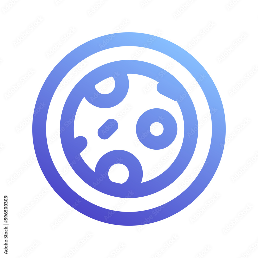 pizza gradient icon pizza gradient icon