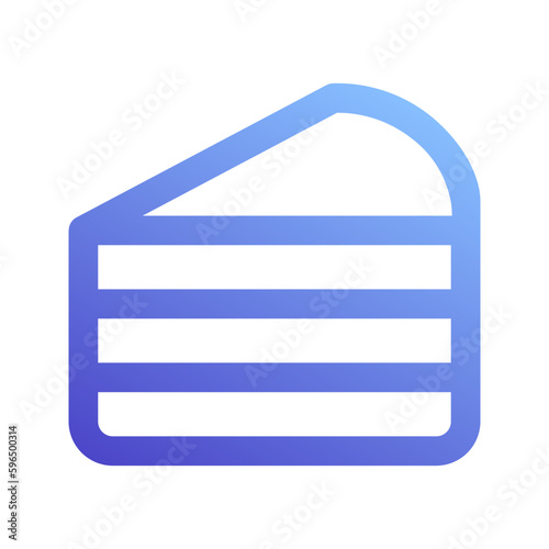 tiramisu gradient icon