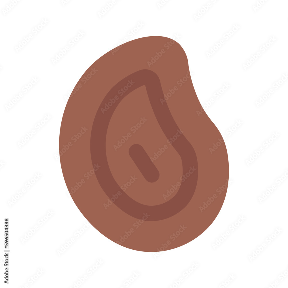 Fototapeta premium wagyu flat icon