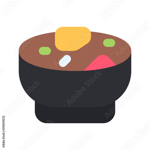 ham flat icon