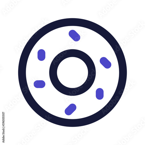 donut line color icon