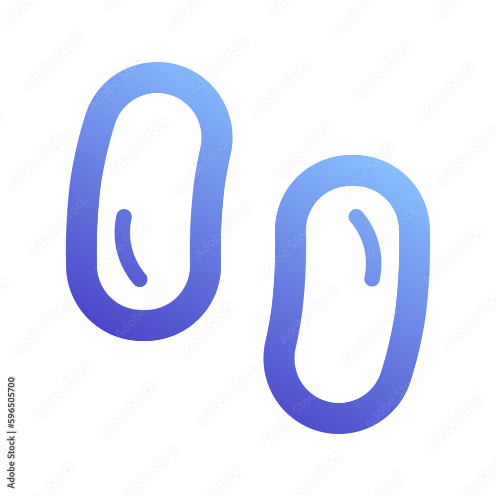 jelly beans gradient icon