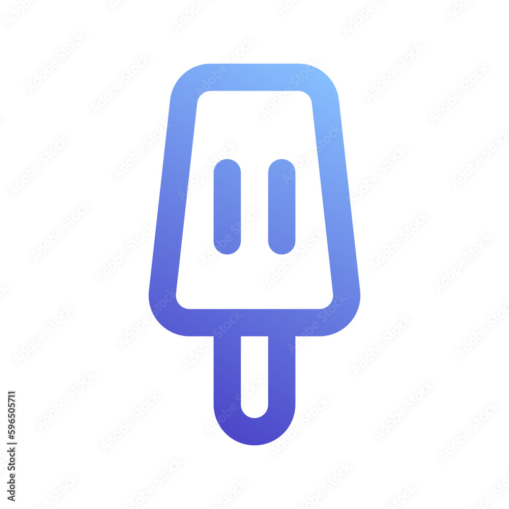 popsicle gradient icon popsicle gradient icon
