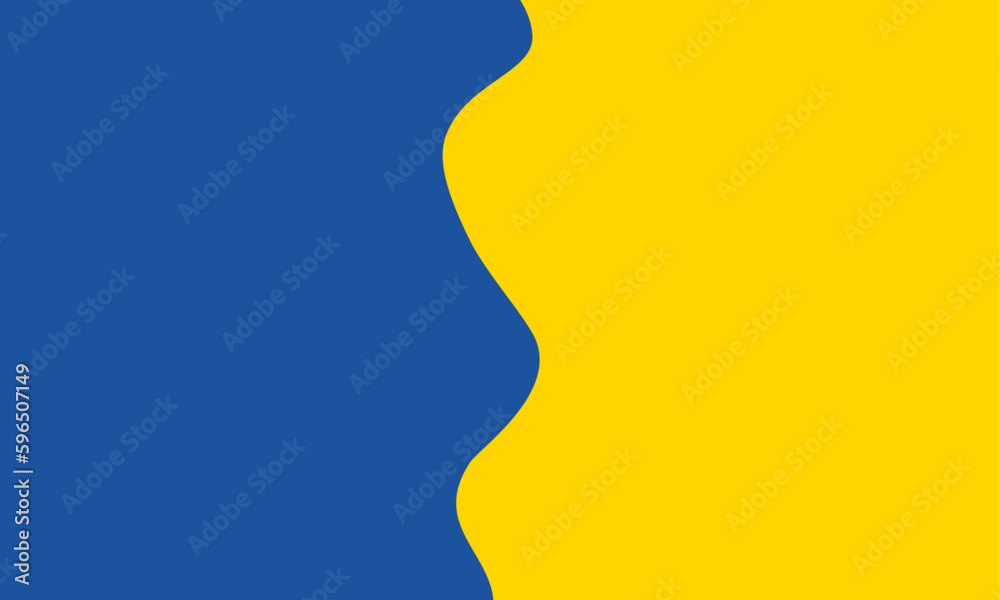 A Blue and yellow Ukraine Flag style abstract vector background, Eps10