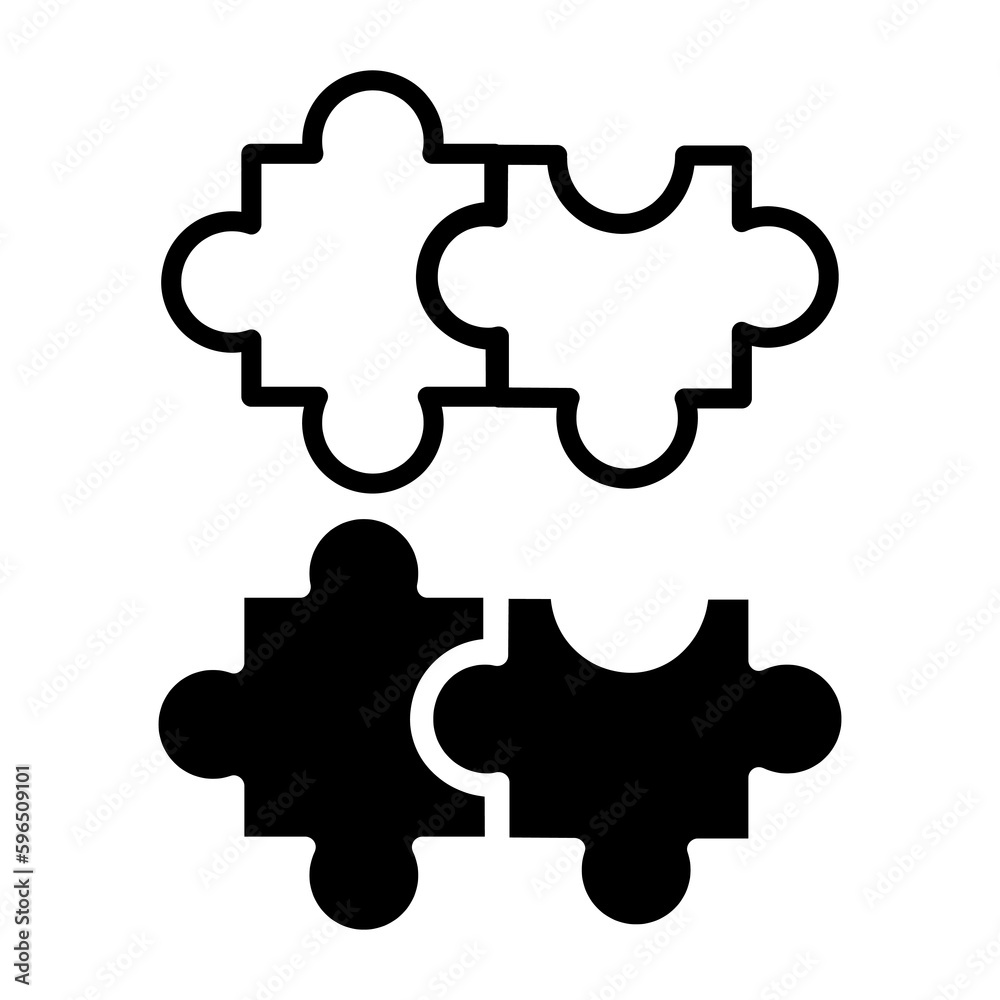 Puzzle icon vector. puzzle sign for app and site..eps Puzzle icon vector. puzzle sign for app and site..eps