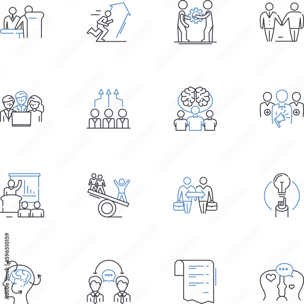 Mementos line icons collection. Keepsakes, Souvenirs, Remembrances, Tokens, Memorabilia, Trinkets, Treasures vector and linear illustration. Memories,Nostalgia,Sentimentality outline Generative AI