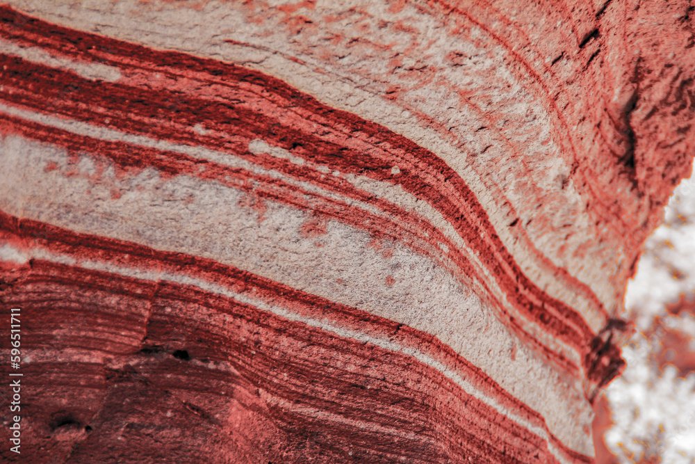 Naklejka premium red rock texture background