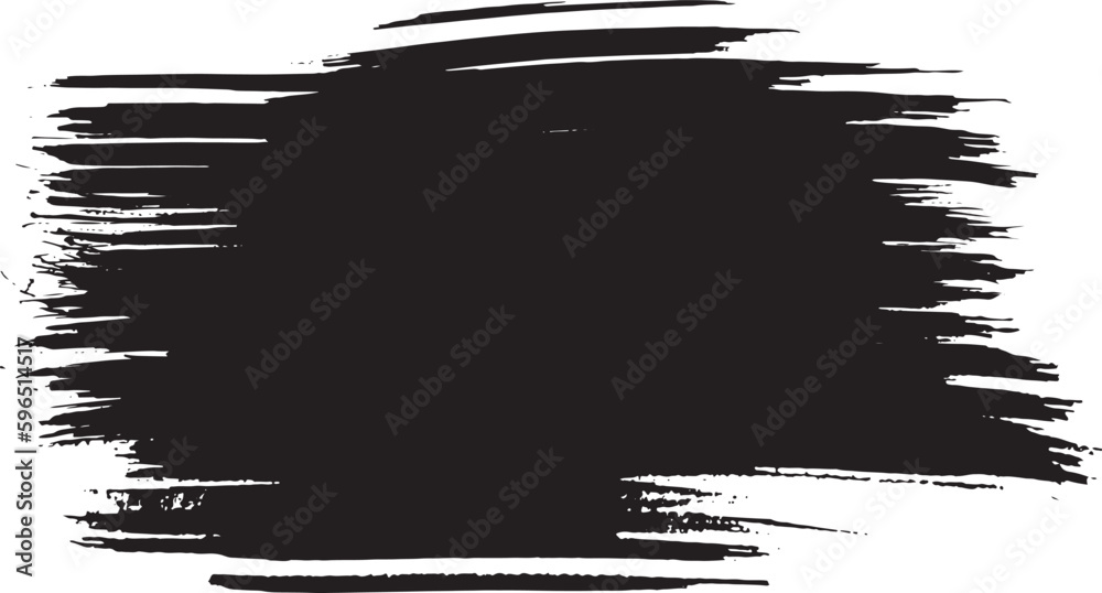 Abstract Dry Brush Grunge Banner. Abstract Dry Brush Grunge Banner.