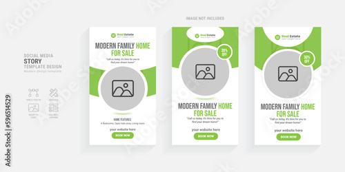 Social media story Template for real estate agents