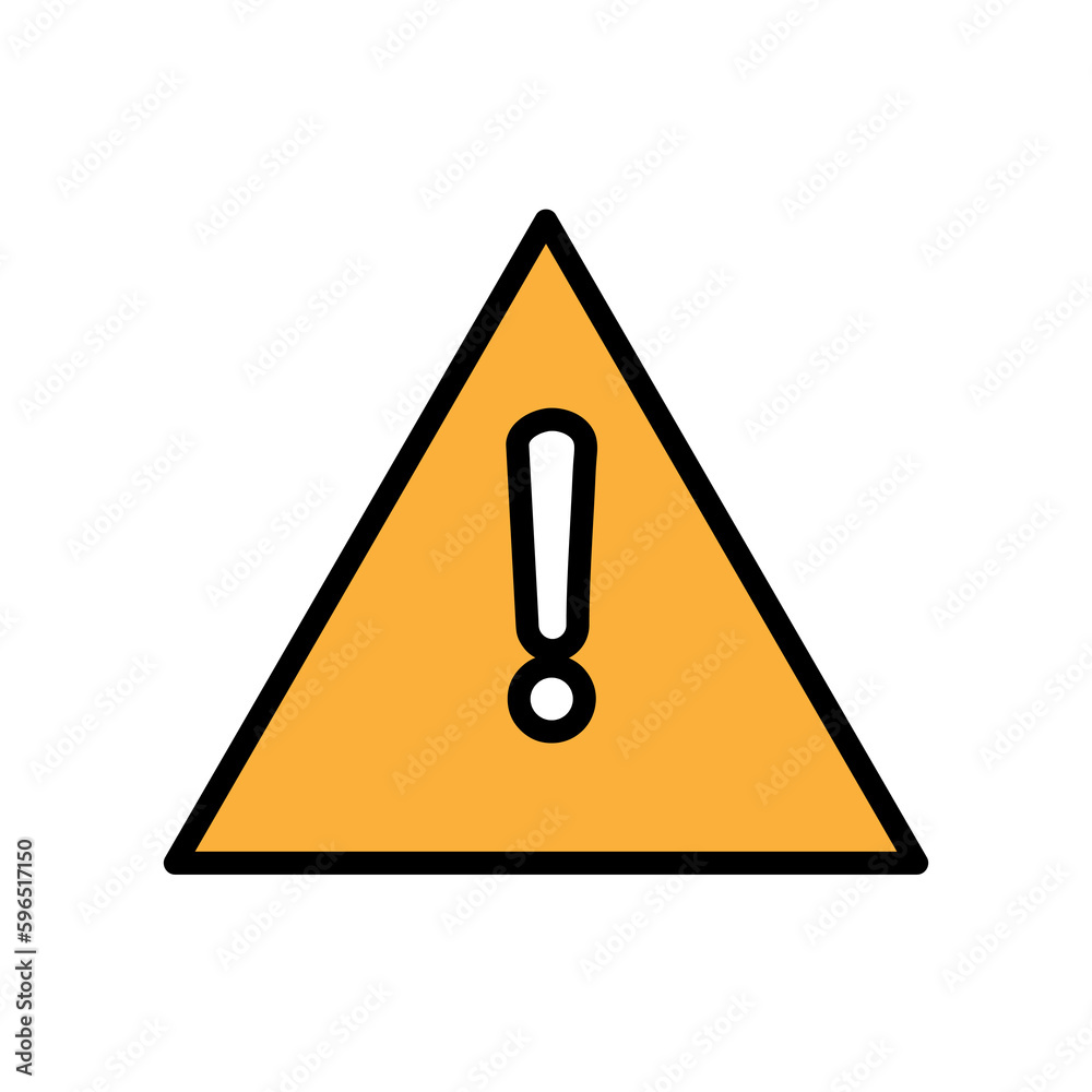 Exclamation Mark Hazard Warning Symbol Icon Vector Design Illustration on white background1.eps Exclamation Mark Hazard Warning Symbol Icon Vector Design Illustration on white background1.eps