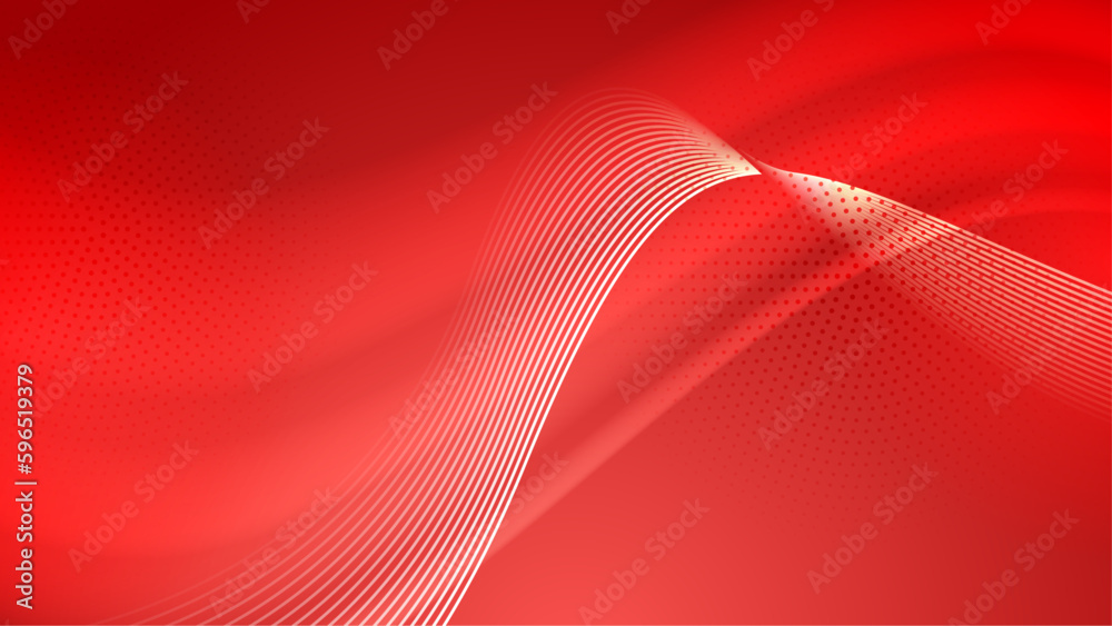 Abstract red background with wave line modern trendy fresh color for presentation design, flyer, social media cover, web banner, tech banner Abstract red background with wave line modern trendy fresh color for presentation design, flyer, social media cover, web banner, tech banner