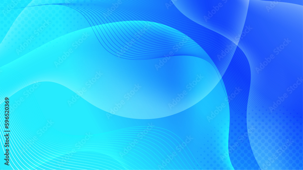 Blue creative wave business banner background Blue creative wave business banner background