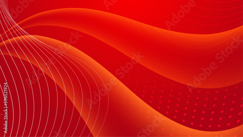 abstract minimal background with red wave shape, can be used for banner sale, wallpaper, for, brochure, landing page.