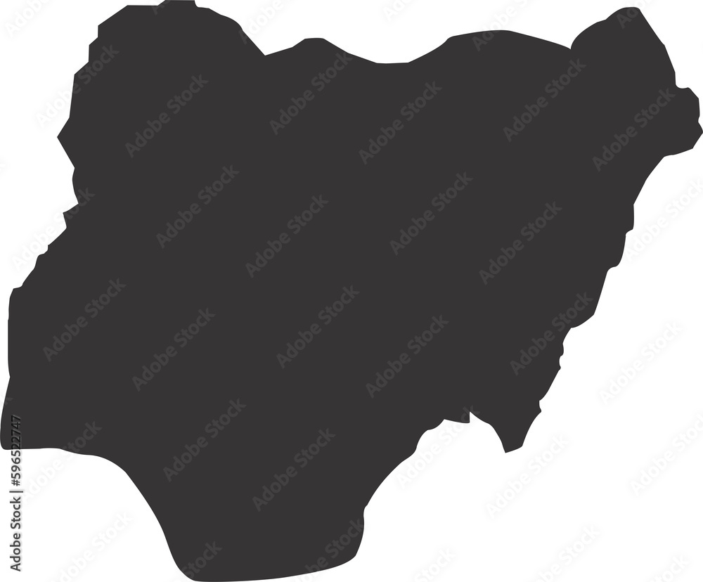 Nigeria pin map location 2023042261