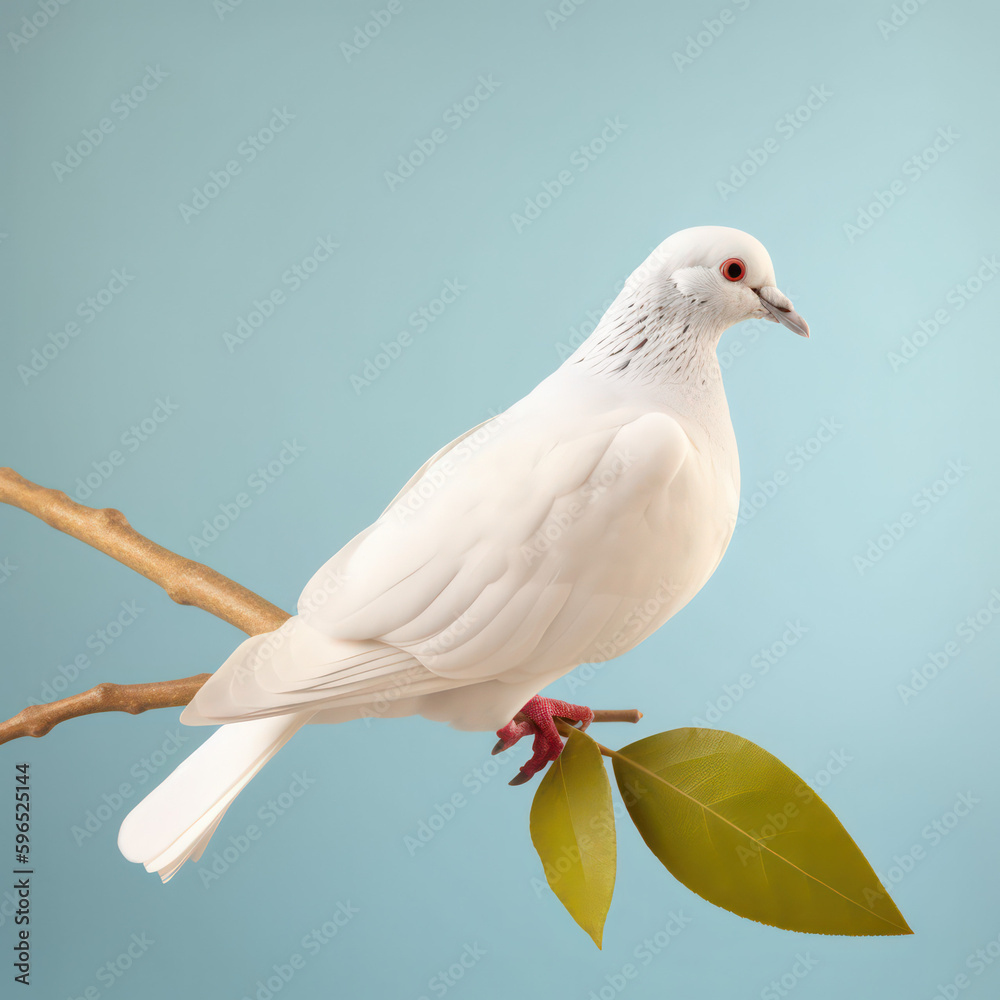 Fototapeta premium Wings of Peace: The Symbolism and Significance of Doves AI Generated