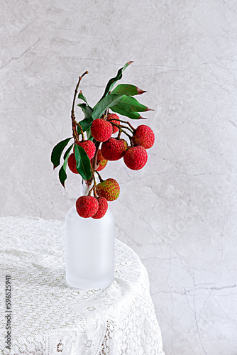 fresh fruit lychee