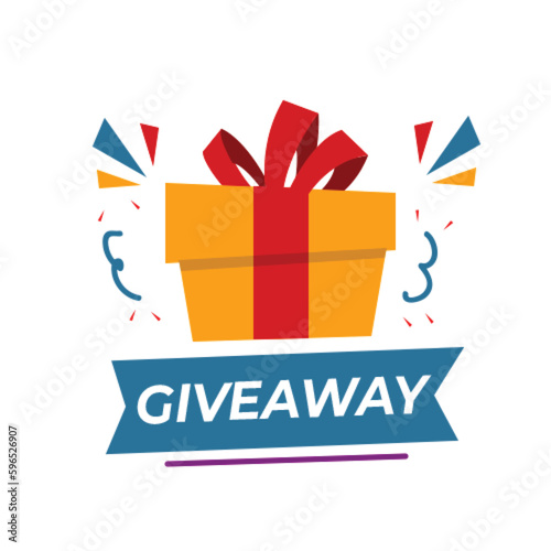 giveaway tamplete, giveaway stamp. sign. seal