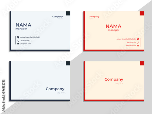 simple card name for business. card name template for graphic design