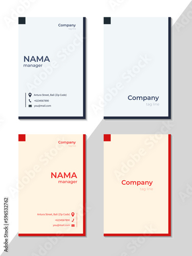 simple card name for business. card name template for graphic design
