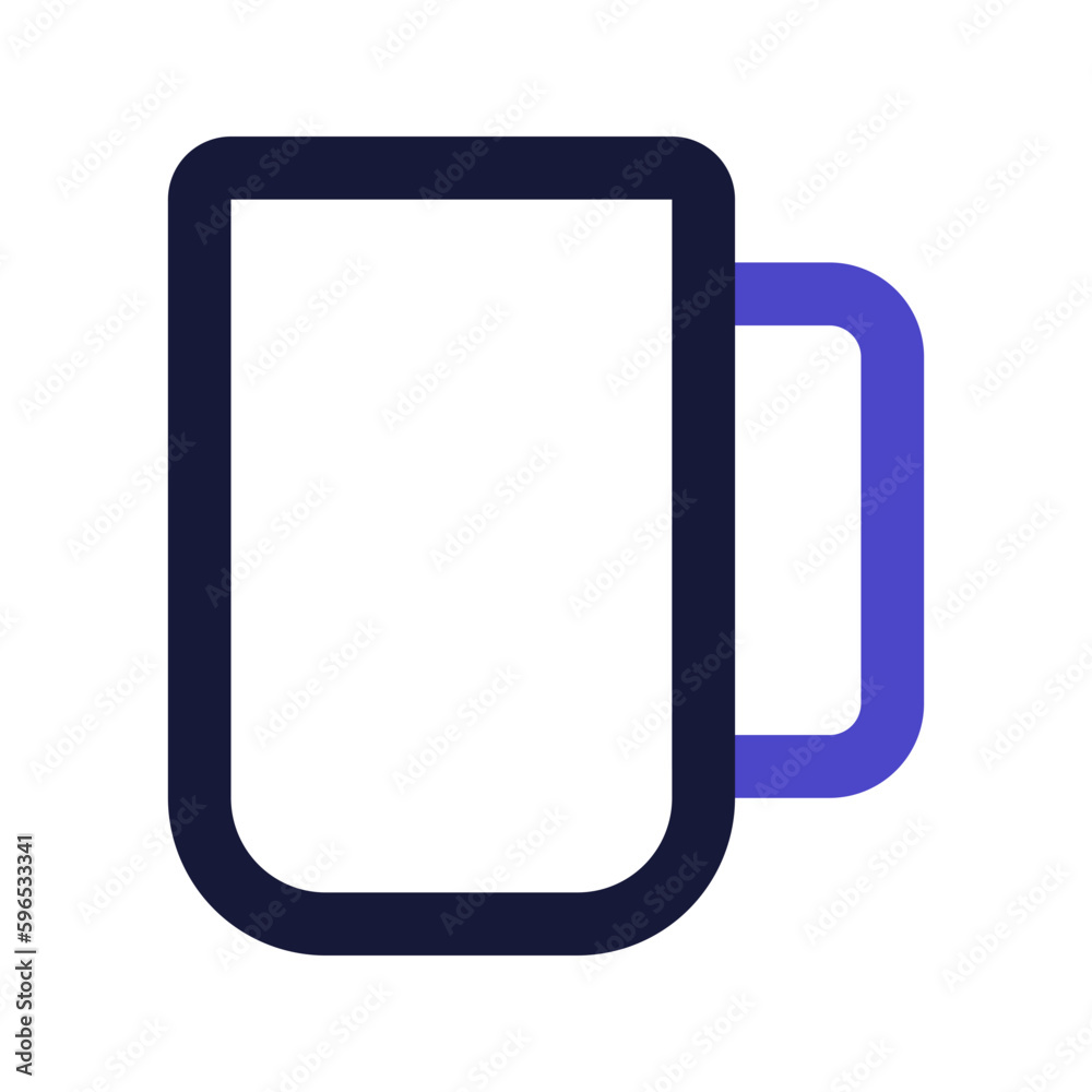 mug line color icon mug line color icon