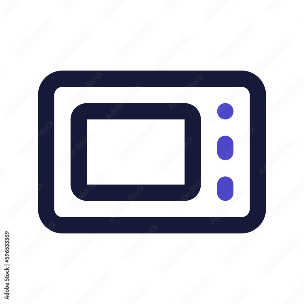 oven line color icon oven line color icon