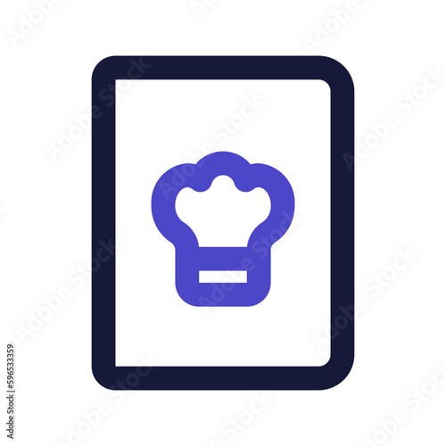 recipe book line color icon