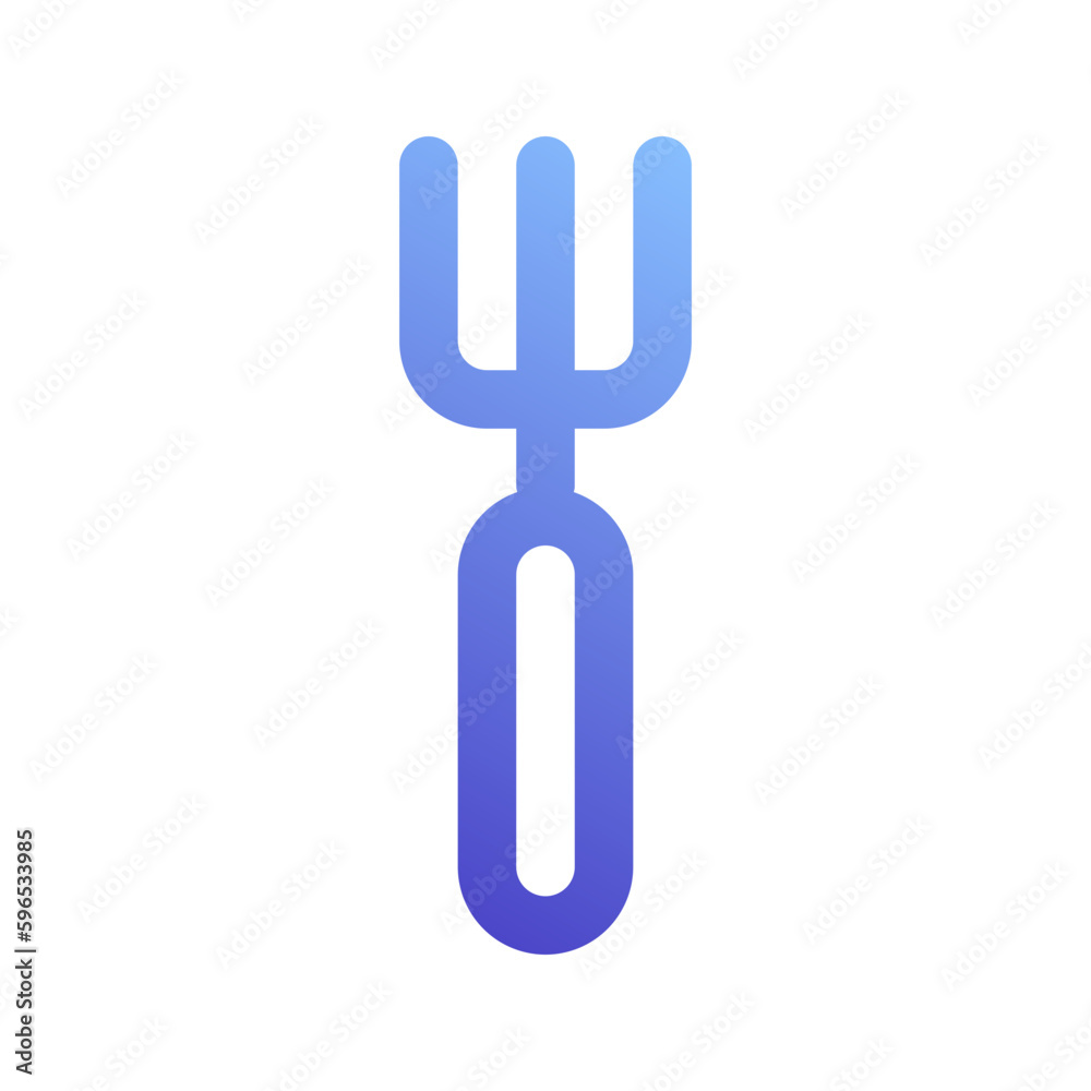 fork gradient icon