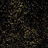 Seamless Golden Particles on Black