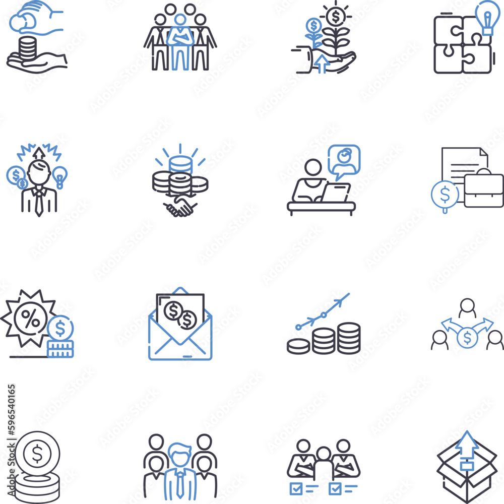 Building prosperity line icons collection. Wealth, Growth, Abundance, Prosperity, Development, Advancement, Success vector and linear illustration. Opportunity,Progress,Expansion outline Generative AI Building prosperity line icons collection. Wealth, Growth, Abundance, Prosperity, Development, Advancement, Success vector and linear illustration. Opportunity,Progress,Expansion outline Generative AI
