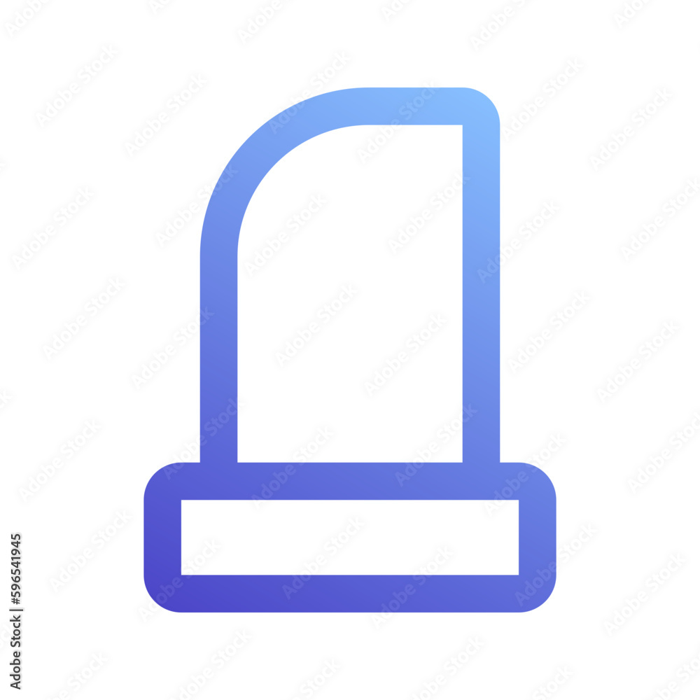 trophy gradient icon trophy gradient icon