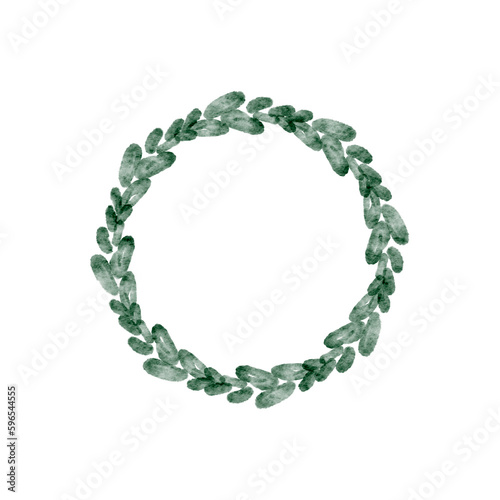 Wallpaper Mural flower wreath Torontodigital.ca