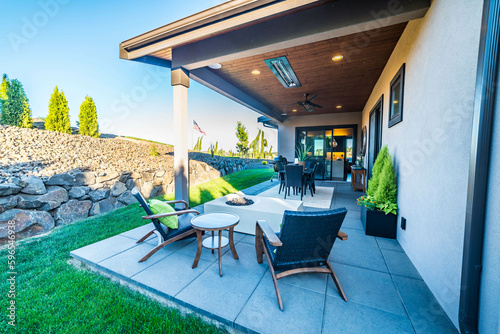 Beautiful High End Back Patio