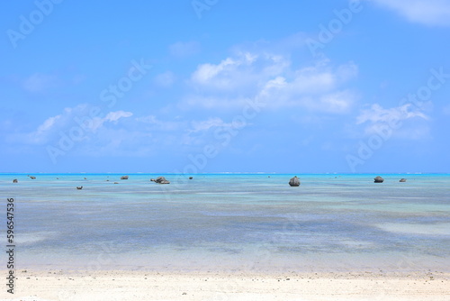 Wallpaper Mural 溶岩席が点在する遠浅の海 Torontodigital.ca