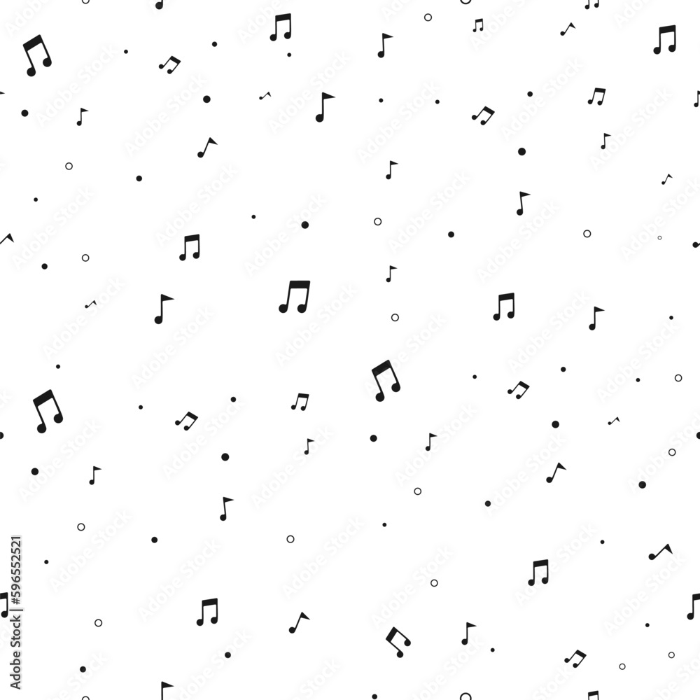 music notes seamless pattern music notes seamless pattern