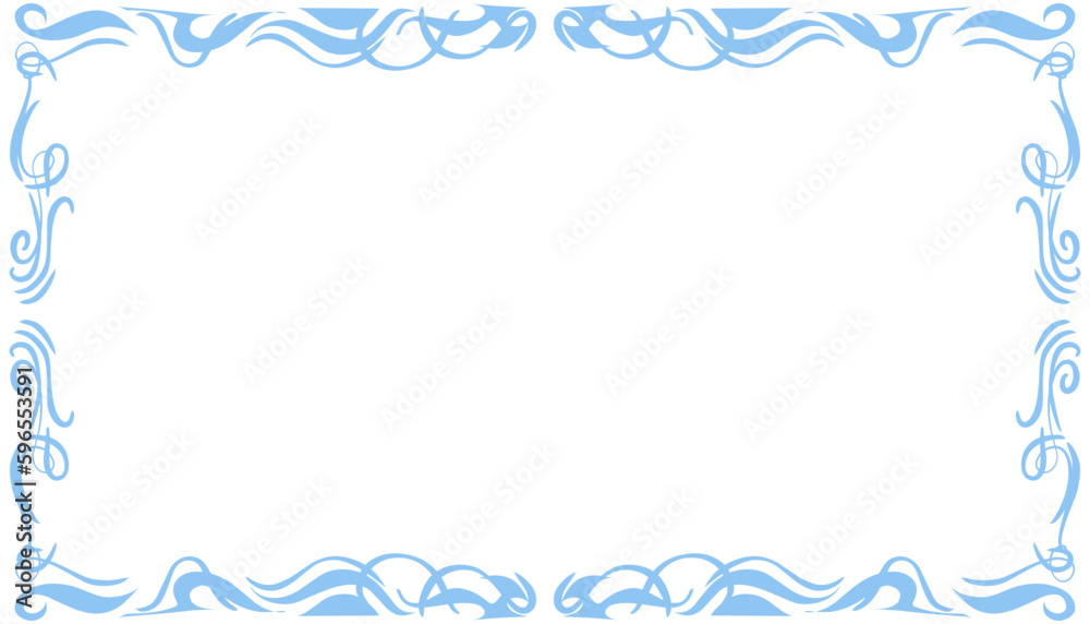 Blue abstract frame background illustration. Perfect for designing invitation cards, greeting cards, wallpapers, posters, banners, websites, advertisements Blue abstract frame background illustration. Perfect for designing invitation cards, greeting cards, wallpapers, posters, banners, websites, advertisements