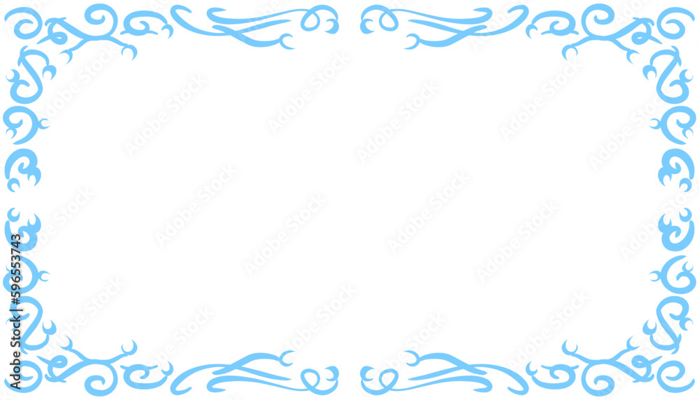 Blue abstract frame background illustration. Perfect for designing invitation cards, greeting cards, wallpapers, posters, banners, websites, advertisements Blue abstract frame background illustration. Perfect for designing invitation cards, greeting cards, wallpapers, posters, banners, websites, advertisements
