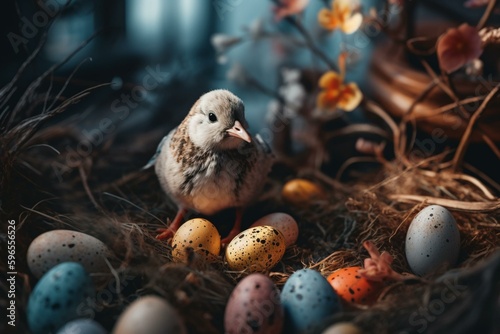 Easter-themed image. Generative AI © Isolde