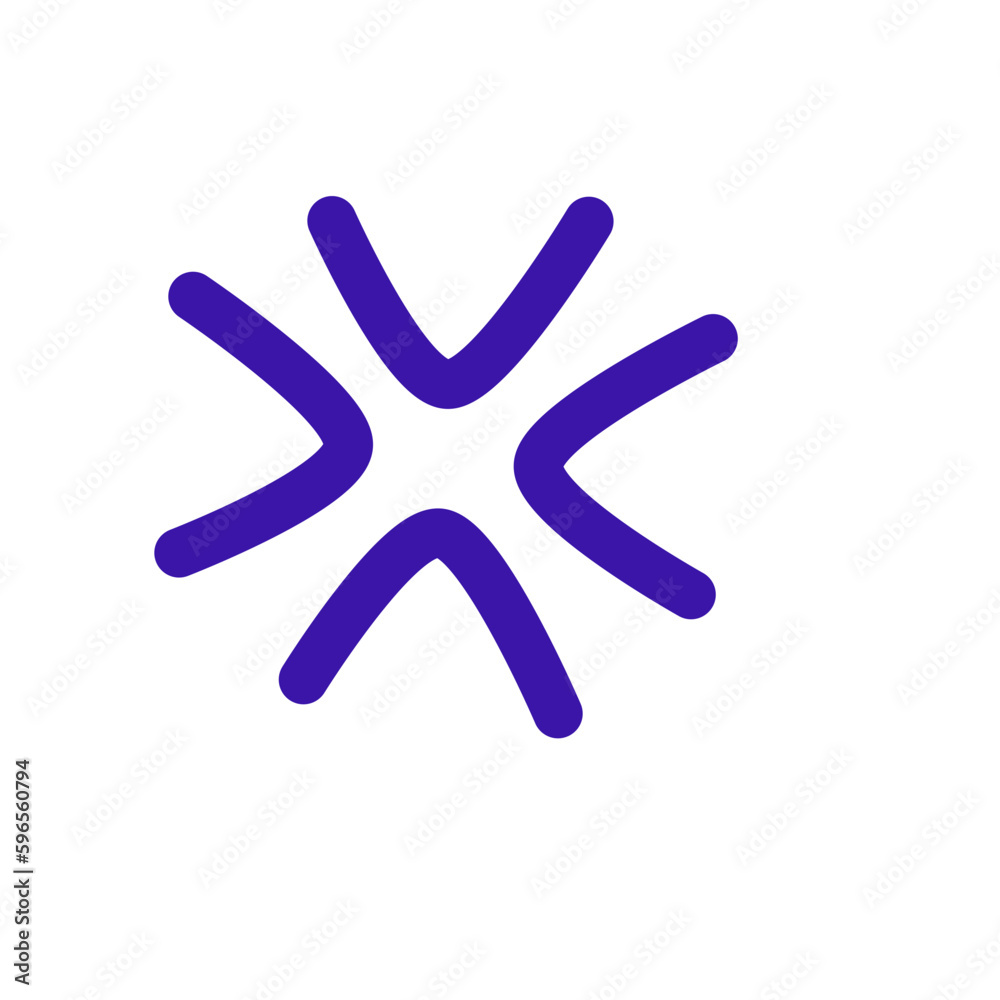 Doodle cartoon expression sign Doodle cartoon expression sign