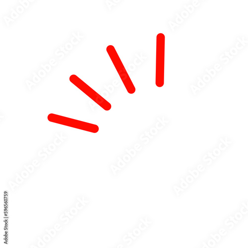 Doodle cartoon expression sign 