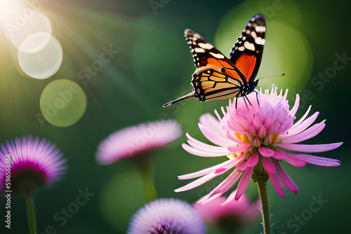 butterfly on flower