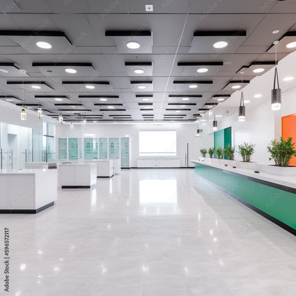 Large Open Floor Plan Marijuana Dispensary With Tall Ceilings and Great Lighting Large Open Floor Plan Marijuana Dispensary With Tall Ceilings and Great Lighting