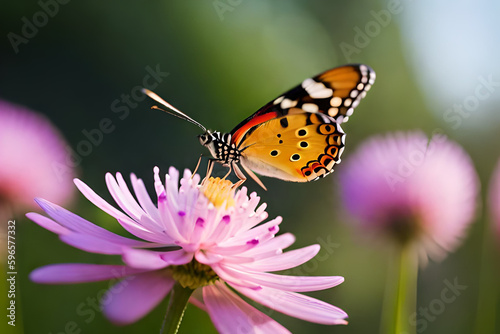 butterfly on flower © Md Imranul Rahman