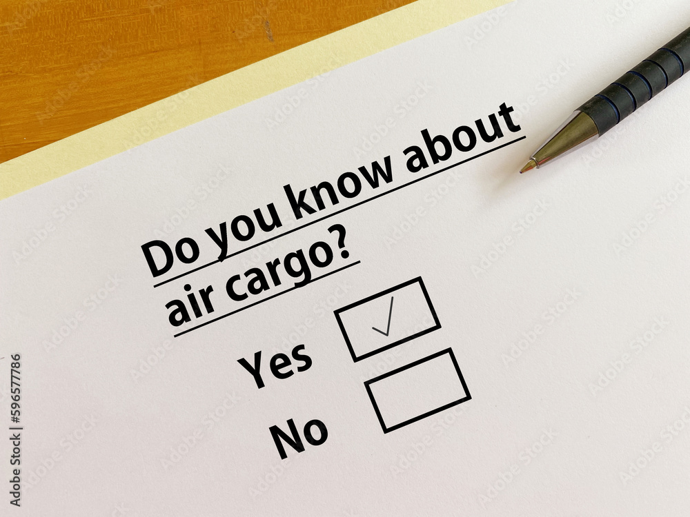 Questionnaire about logistics